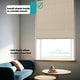 preview thumbnail 18 of 47, CHICOLOGY Cordless Roman Shades, Privacy Window Blinds for Home