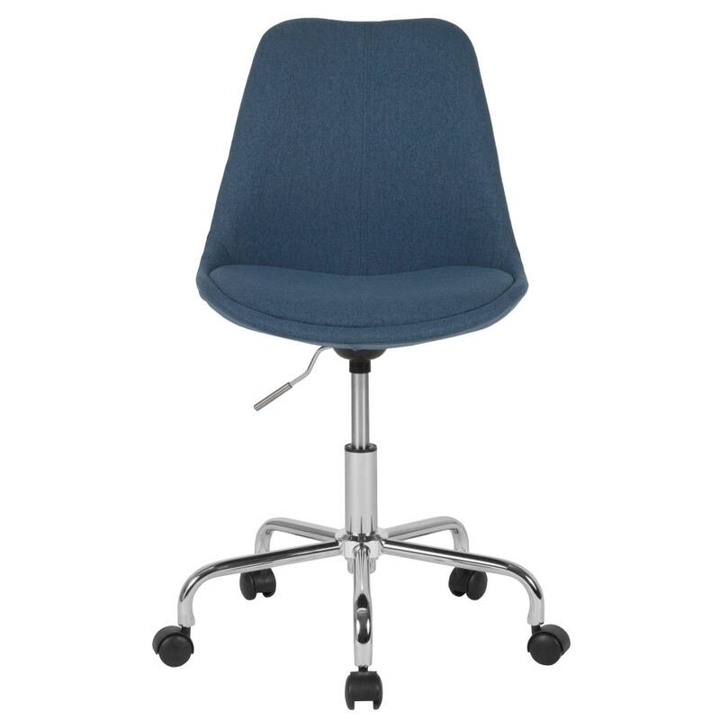 Mid-Back Fabric Task Office Chair with Pneumatic Lift