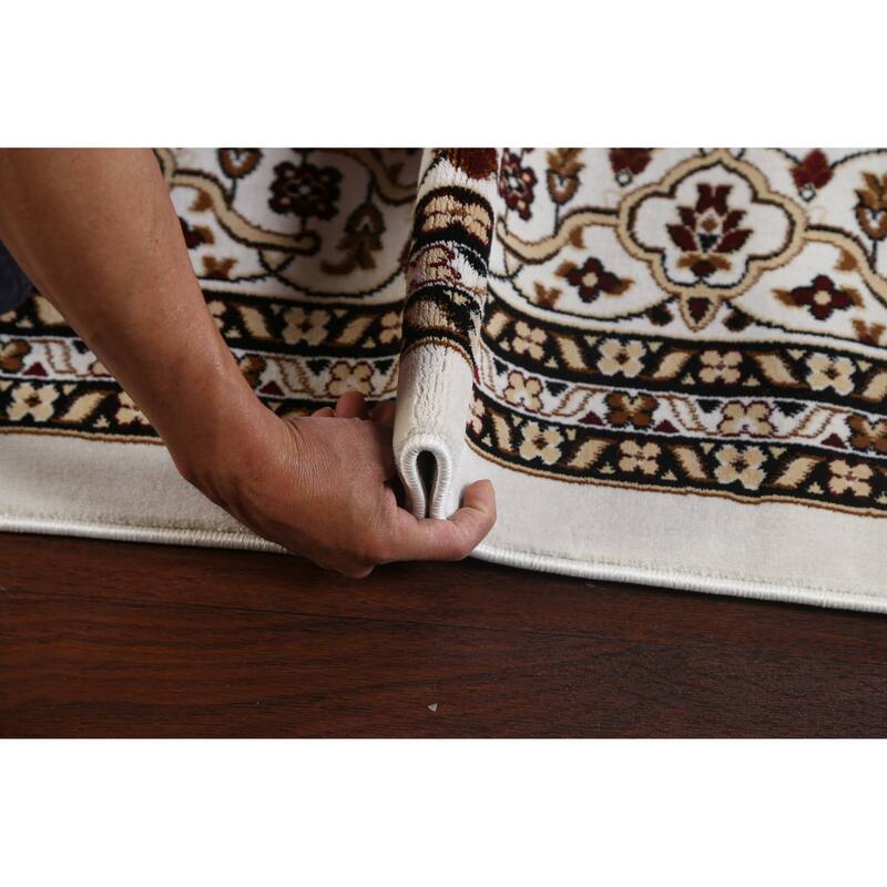 Geometric Tabriz Mahi Turkish Traditional Area Rug Oriental Carpet