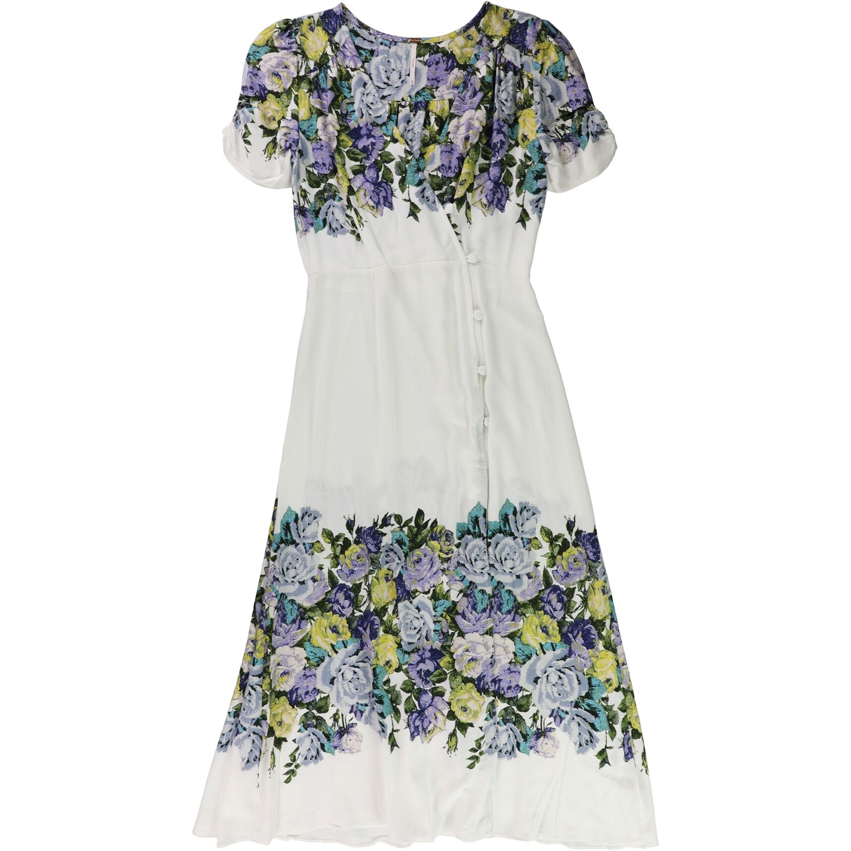 free people june bug maxi blouse