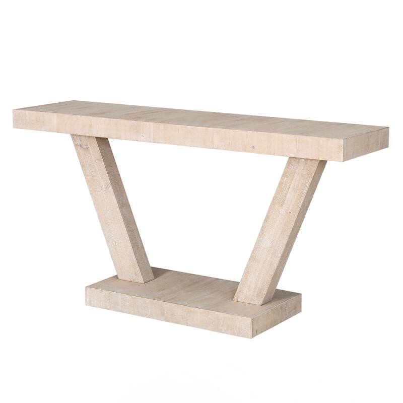 Wood Entryway Bench with 2-Tier Solid Wood Veneer Storage Cabinet, Rustic Wide Design for Hallway