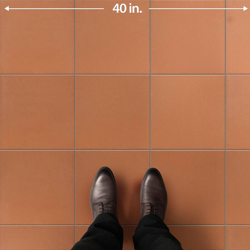 Merola Tile Italian Terracotta Quarry Cotto 11-7/8" x 11-7/8" Ceramic Floor and Wall Tile