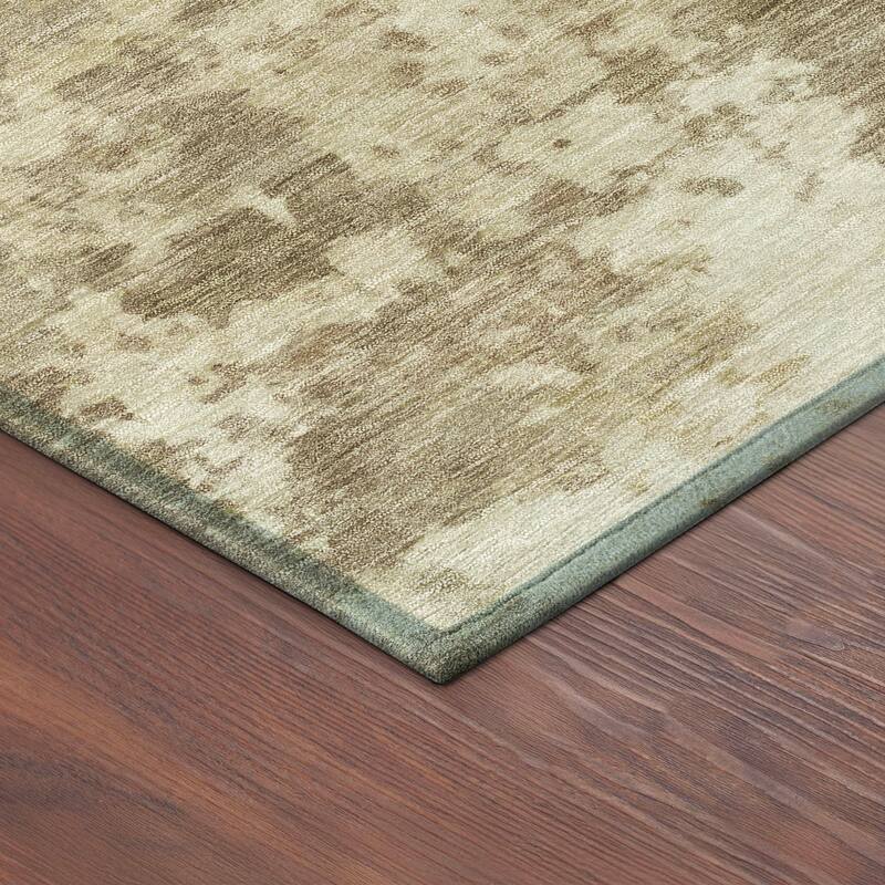 Machine Washable Indoor/ Outdoor Modern Jenna Chantille Rug