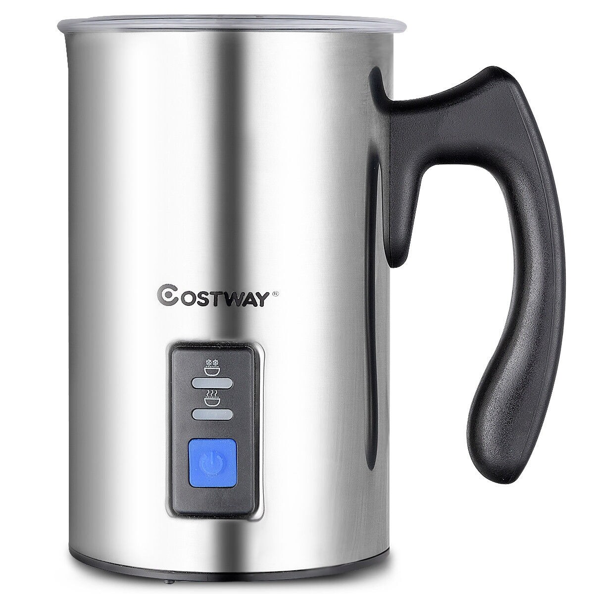 Costway Electric Automatic Milk Frother Warmer Heater Foam Maker For -  6.5'' x 4'' x 7'' - Bed Bath & Beyond - 22400292