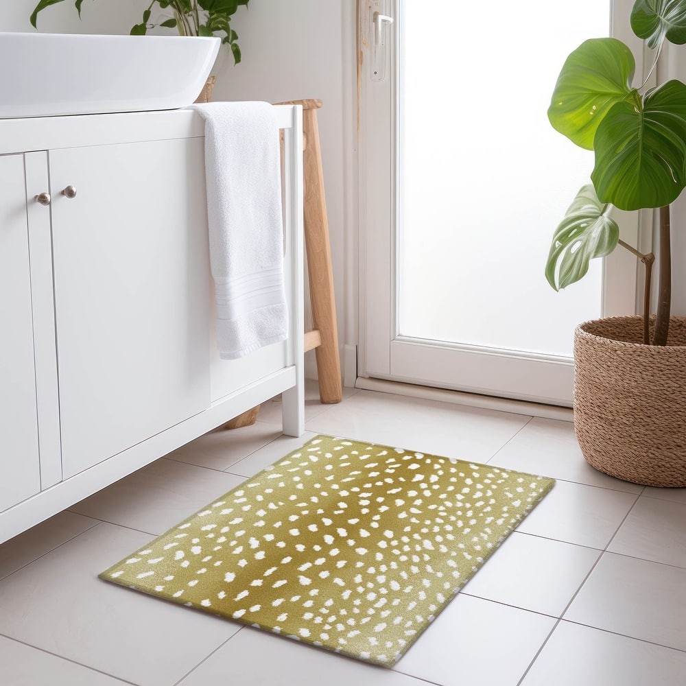 Premium Washable Super Soft Animal Print Ombre Mayfield Rug