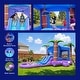 preview thumbnail 4 of 10, HeroKiddo 26 ft. Enchanted Forest Bounce House Dual Water Slide with Detachable Pool, Inflatable Combo for Kids