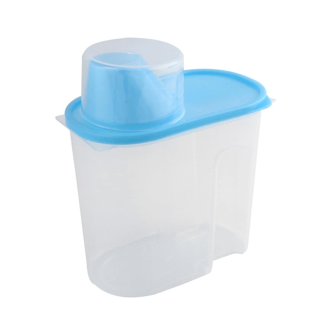 Clear Transparent Plastic Storage Container Box with Clip Lid 1.7L 
