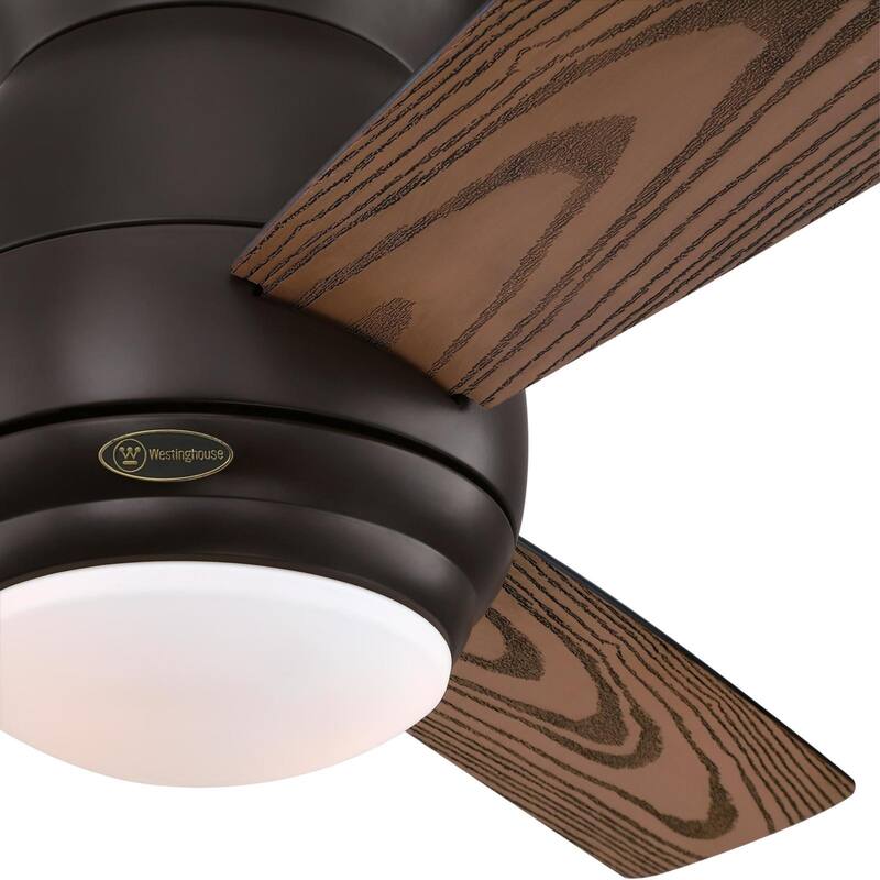 Westinghouse Lighting Halley Smart WiFi Ceiling Fan Indoor/Outdoor 44-Inch 3-Blade, Compatible with Amazon Alexa & Google Home