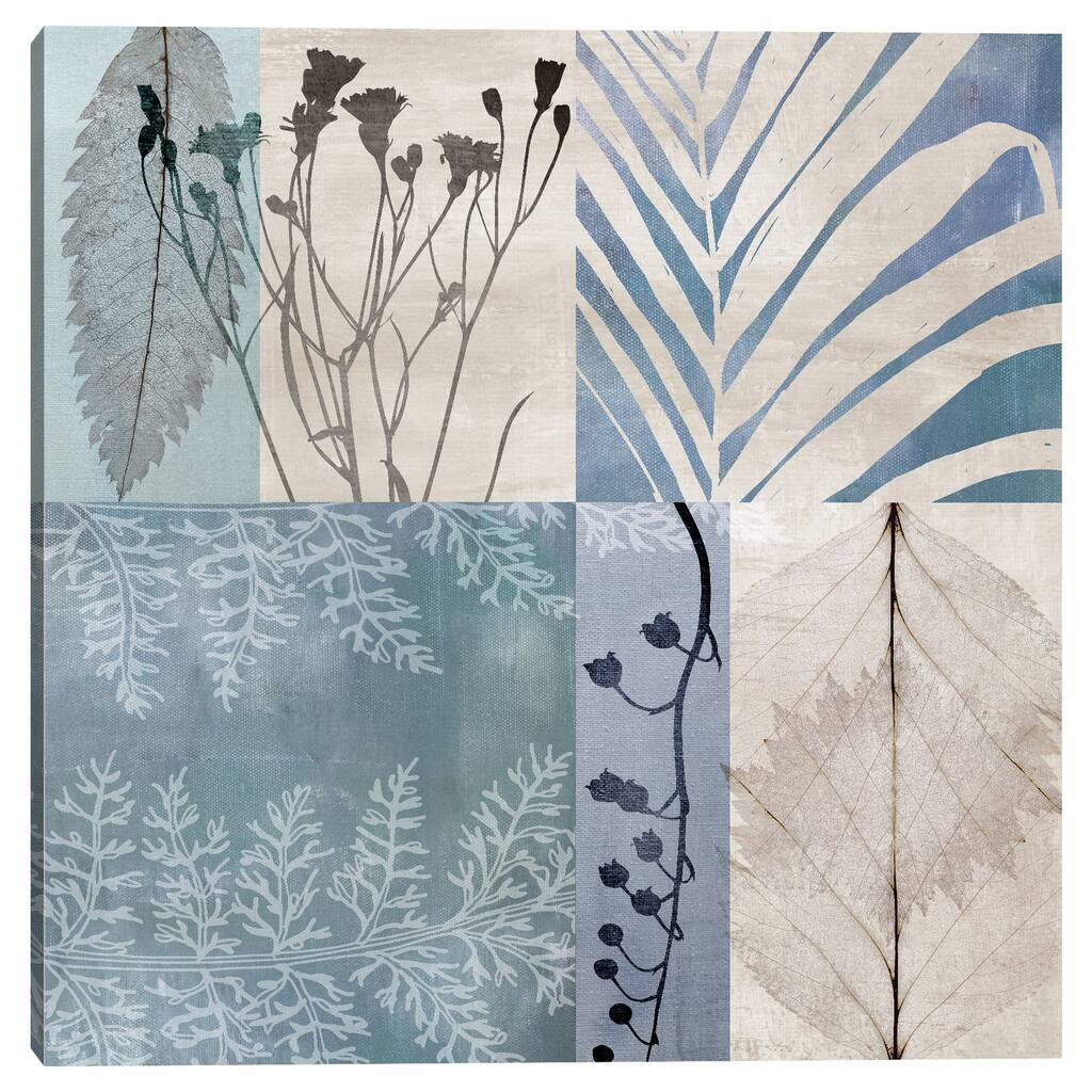 Botanical Blue by Nikki Chu Canvas Art Print