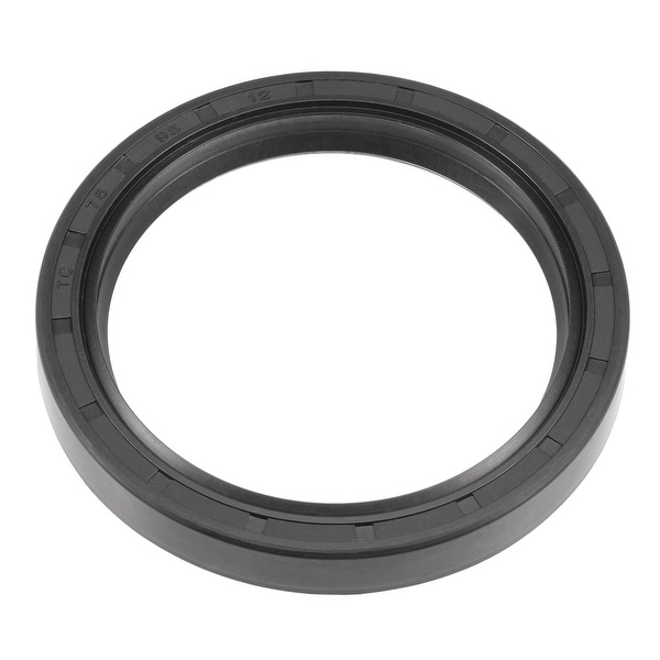 Oil Seal, TC 75mm x 95mm x 12mm, Nitrile Rubber Cover Double Lip - 75mmx95mmx12mm