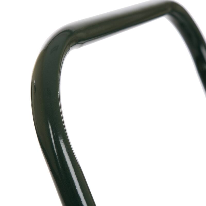 Glitzhome 34.5"H Green Utility Wagon Reel Cart with Hose