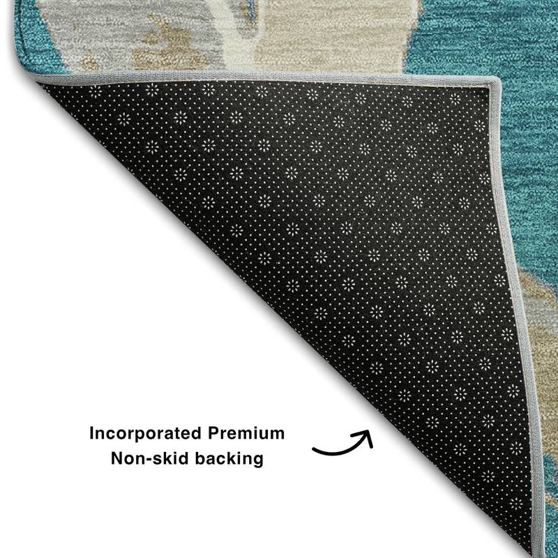 Premium Washable Super Soft Modern Zeus Mayfield Rug