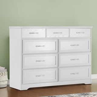 Modern Elegant Horizontal Dresser - 9 Drawer - Bed Bath & Beyond - 41667561