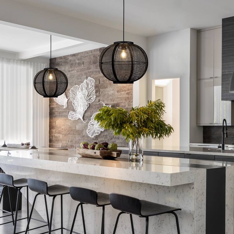 Modern Boho 19.7 in. Chandelier for Dining/Living