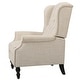 preview thumbnail 29 of 64, Christopher Knight Home Walter Button-tufted Reclining Club Chair