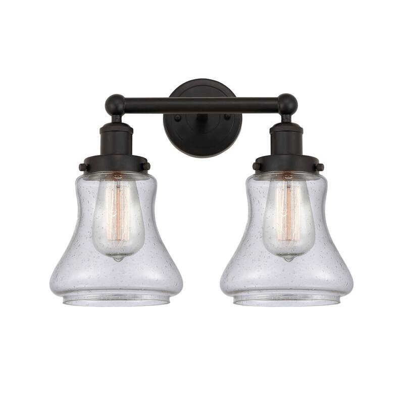 Innovations Lighting 616-2W-10-16 Bellmont Vanity Bellmont 2 Light 16" - Oil Rubbed Bronze / Seedy