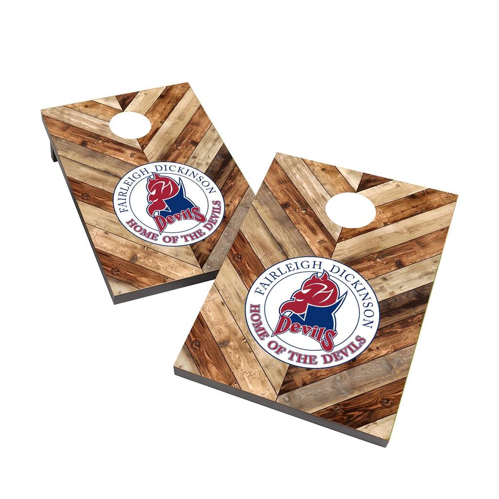 Fairleigh-Dickinson University Devils 2x4 Cornhole Bag Toss Game