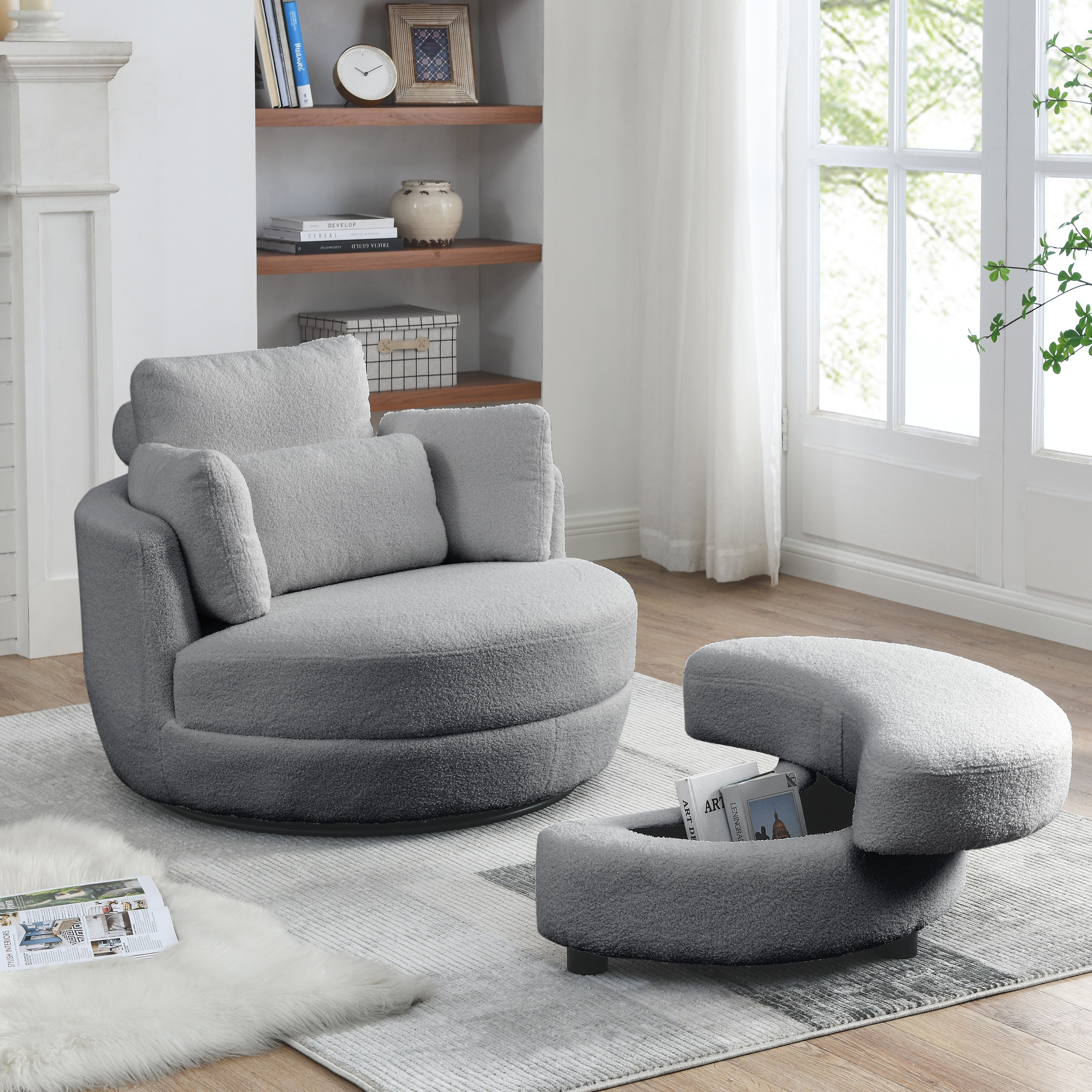 Huge best sale circle chair