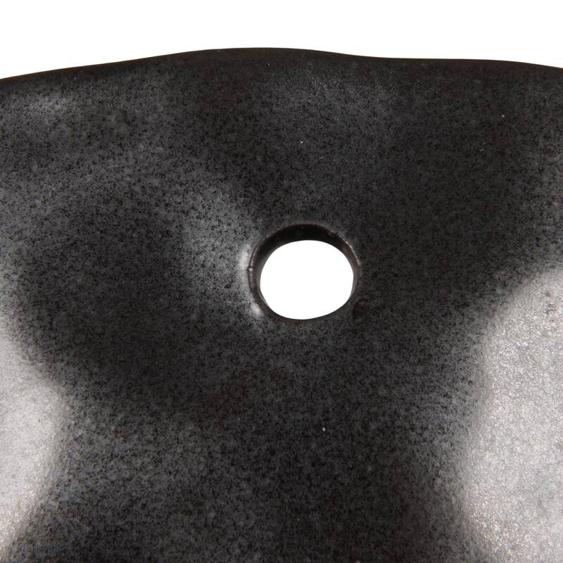 Set of 2 Cream Stoneware Colanders