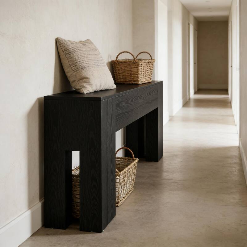 Console Table,Wooden Hallway Table