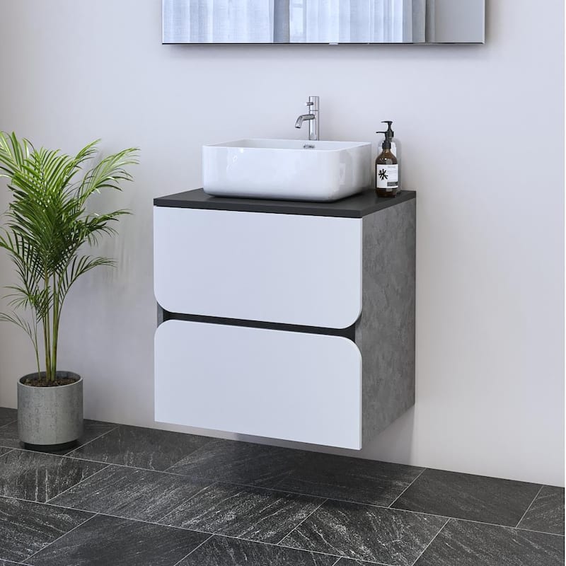 Azurro 2S 60 Floating Bathroom Vanity (24" Width)