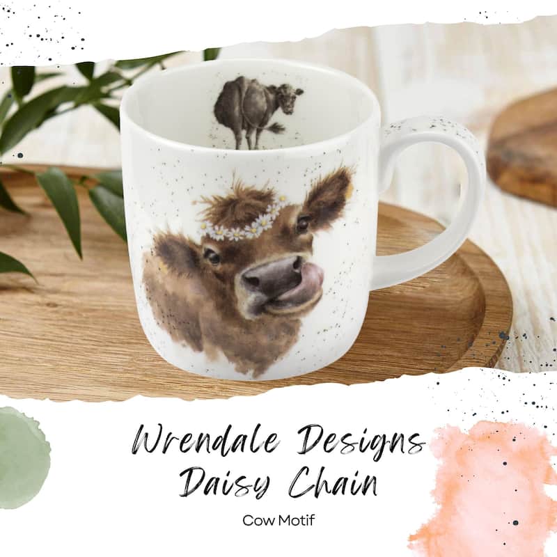 Royal Worcester Wrendale Design Mug Farm Animals