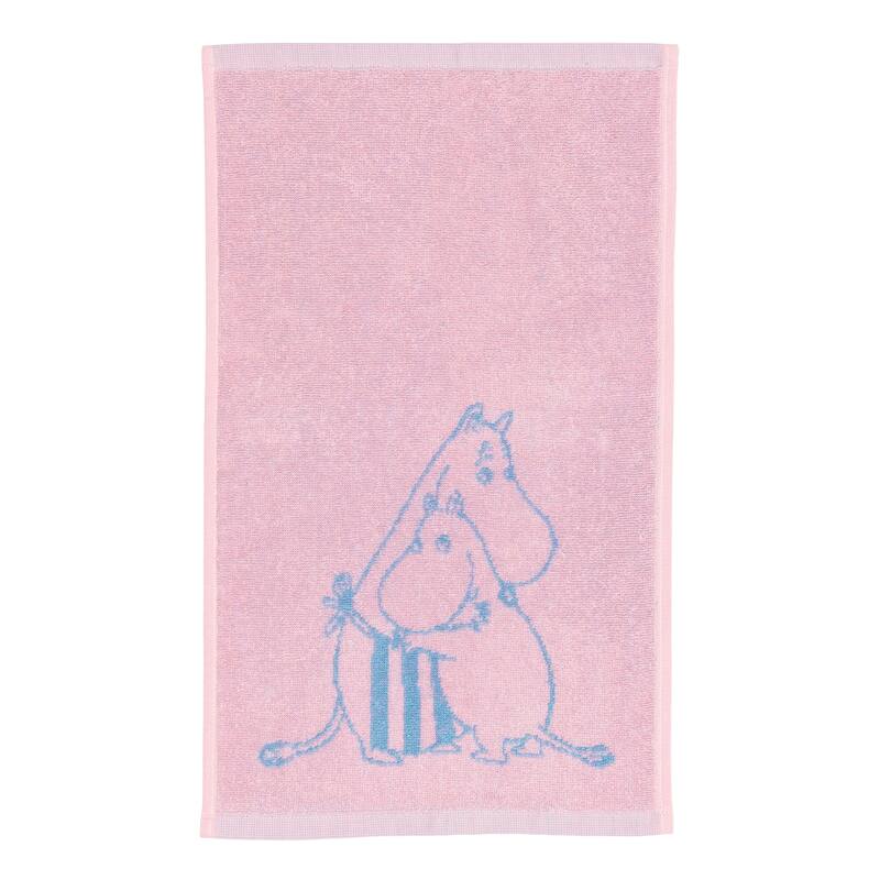 Moomin Arabia Hand Towel 12x19.7in Family Time - 12 x 19.7"