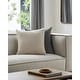 preview thumbnail 5 of 3, Ian Modern Solid Color Cotton Linen Throw Pillow