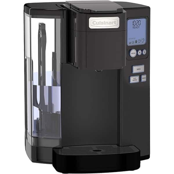 slide 2 of 22, Cuisinart Single Serve Coffee Maker, 72oz, Programmable, Steel Black
