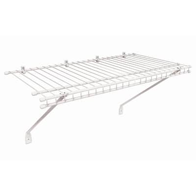 ClosetMaid White Wire Multi-purpose Storage Shelf