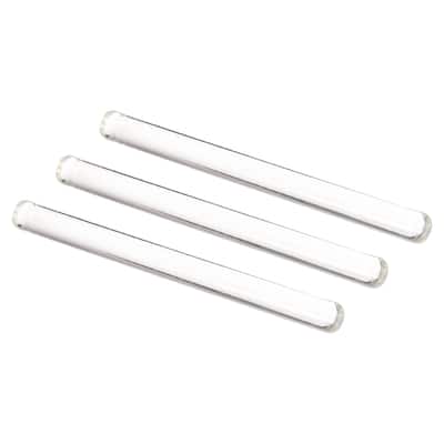 3.3 Borosilicate Glass Stick 12mm Dia Stir Rod Mixing Tools 3Pcs