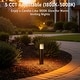 preview thumbnail 3 of 6, 5CCT Low Voltage LED Bollard Pathway Lights, Modern Outdoor Landscape Lights, Oil Rubbed Bronze - 4 Pack