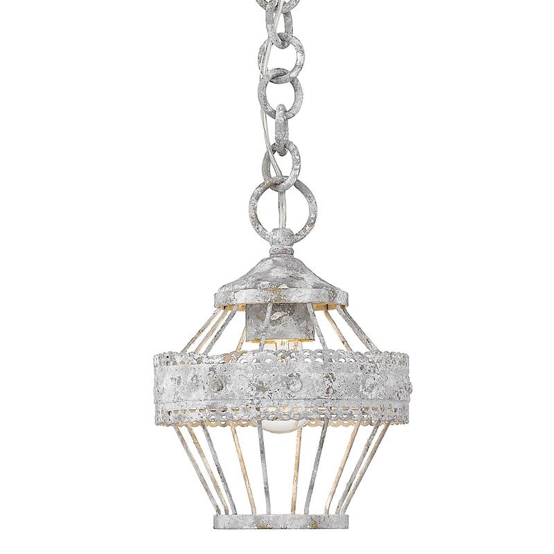 Wry Lighting Ferris 1-light Pendant in Oyster