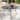 MAISON ARTS Metal Round Patio Outdoor Dining Table with Umbrella Hole