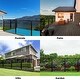 preview thumbnail 6 of 11, Costway Swimming Pool Fence Garden Fence Child Barrier Safety - 4'X12'