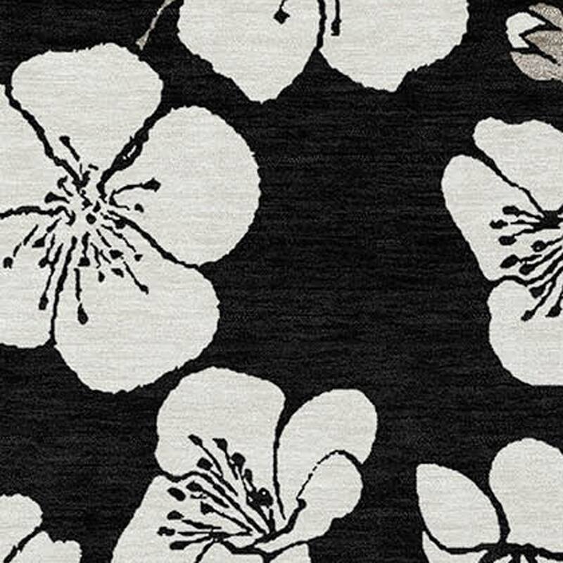 HomeRoots Floral Transitional Rectangle Outdoor Rug