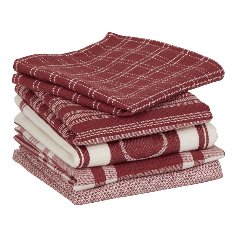 DII Foodie Dishtowel And Dishcloth 5 Piece