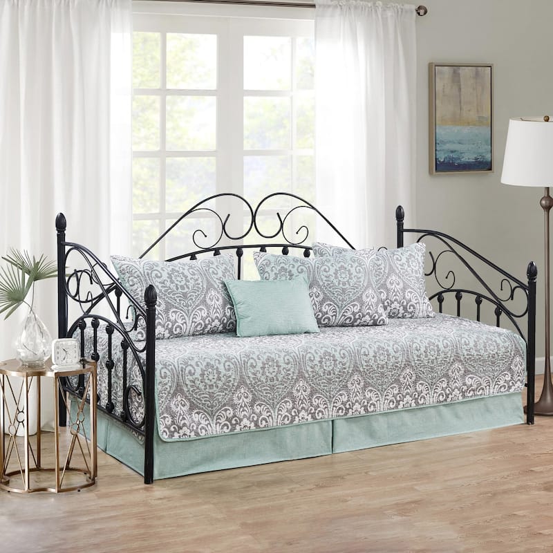 Serenta 6 Piece Cotton Blend Daybed Bedspread Coverlet Set - 75" x 39"