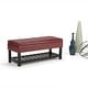 preview thumbnail 92 of 136, WYNDENHALL Essex 44 inch Wide Transitional Rectangle Ottoman Bench