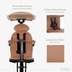 preview thumbnail 12 of 16, Evolur Cruise Rider Stroller With Canopy