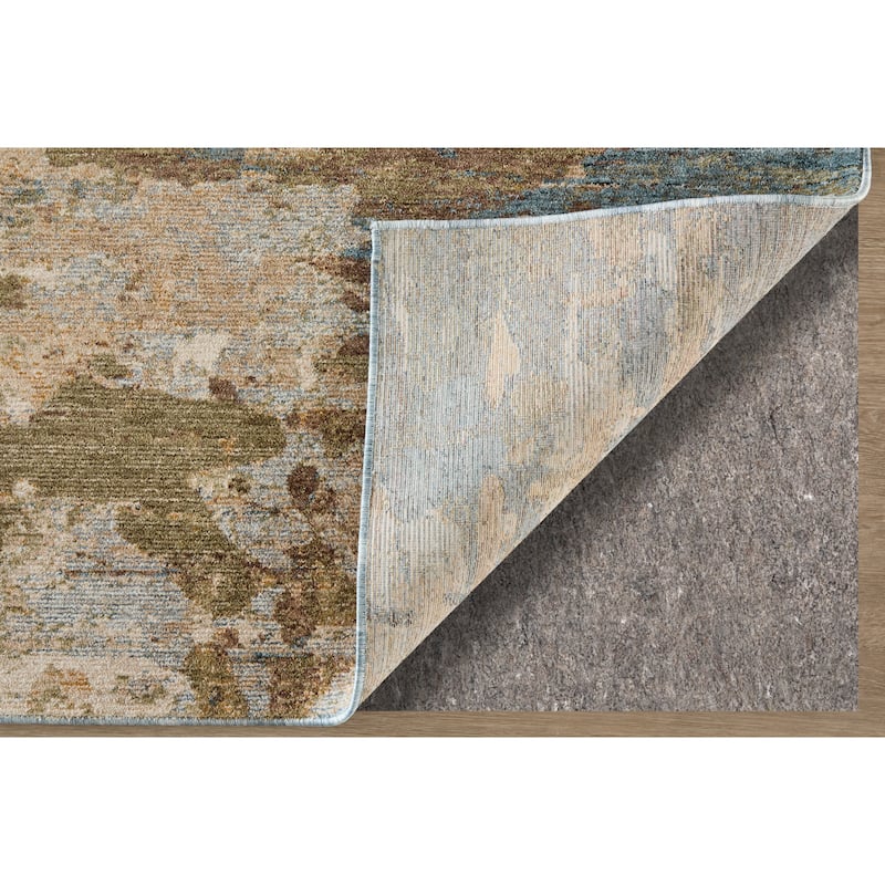 Grand Bazaar Stirling Machine Made Abstract Modern Area Rug
