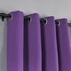 preview thumbnail 91 of 99, 4 Piece Grommet Darkening Blackout Window Panel Curtain Set