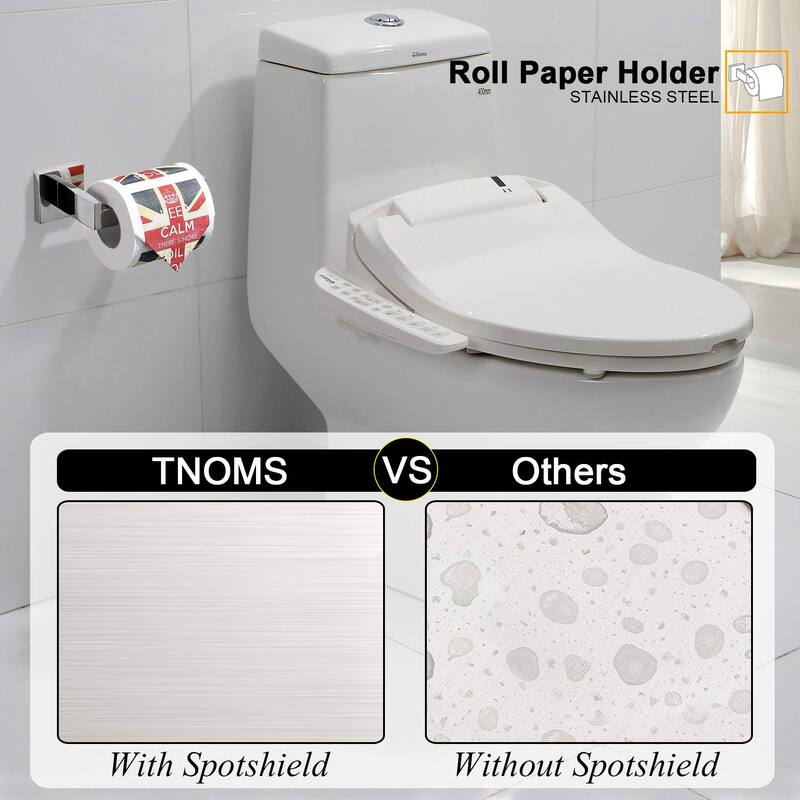 Topcraft Wall Mounted Stainless Steel Bathroom Accessory Set of 5