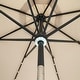 preview thumbnail 15 of 72, Ainfox 10ft Patio Umbrella with Lights Outdoor Solar Umbrella