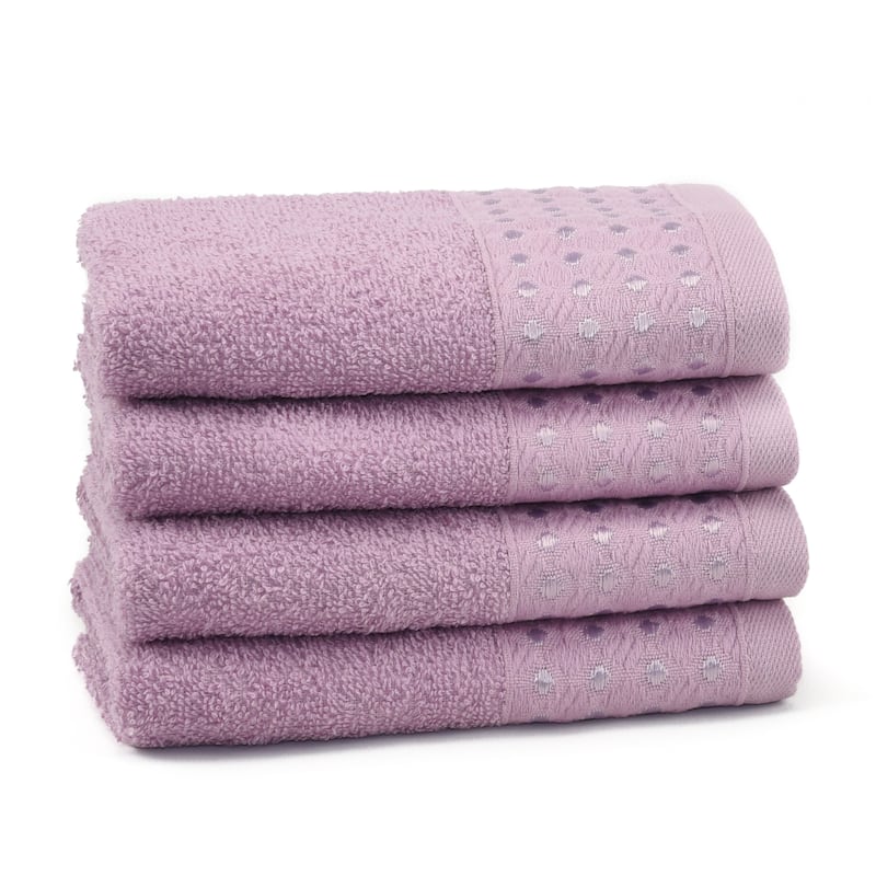 East'N Blue Petek Turkish Cotton Washcloth (Pack of 4)