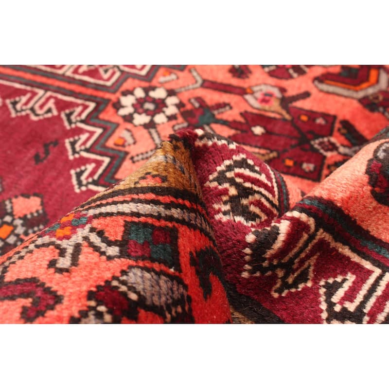 ECARPETGALLERY Hand-knotted Anadol Burgundy Wool Rug - 3'10 x 6'5