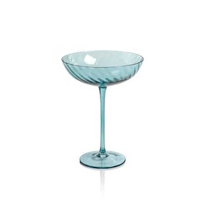 Sesto Optic Swirl Cocktail Glasses, Set of 4