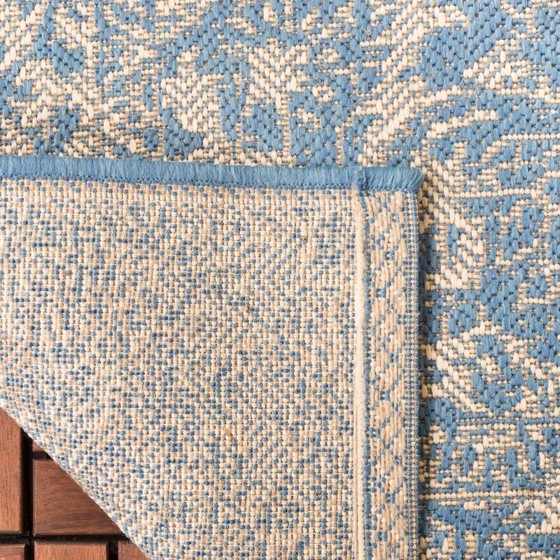 SAFAVIEH Beach House Pouline Indoor/ Outdoor Waterproof Patio Backyard Rug