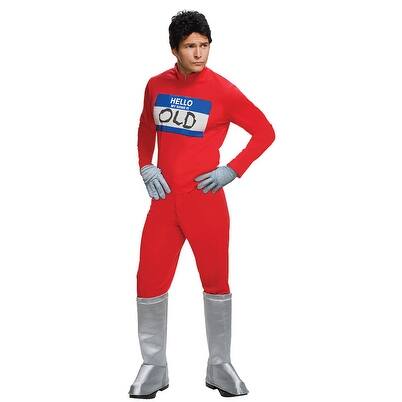 Mens Derek Zoolander Red Jumpsuit Costume On Sale Overstock