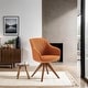 preview thumbnail 9 of 56, Art Leon Modern Wood Swivel Chair with Oak Legs